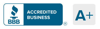 BBB Accredited Business A+ Rating